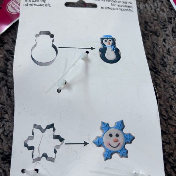 craft set Metal Christmas Cookie Cutters - Picture 2 of 5